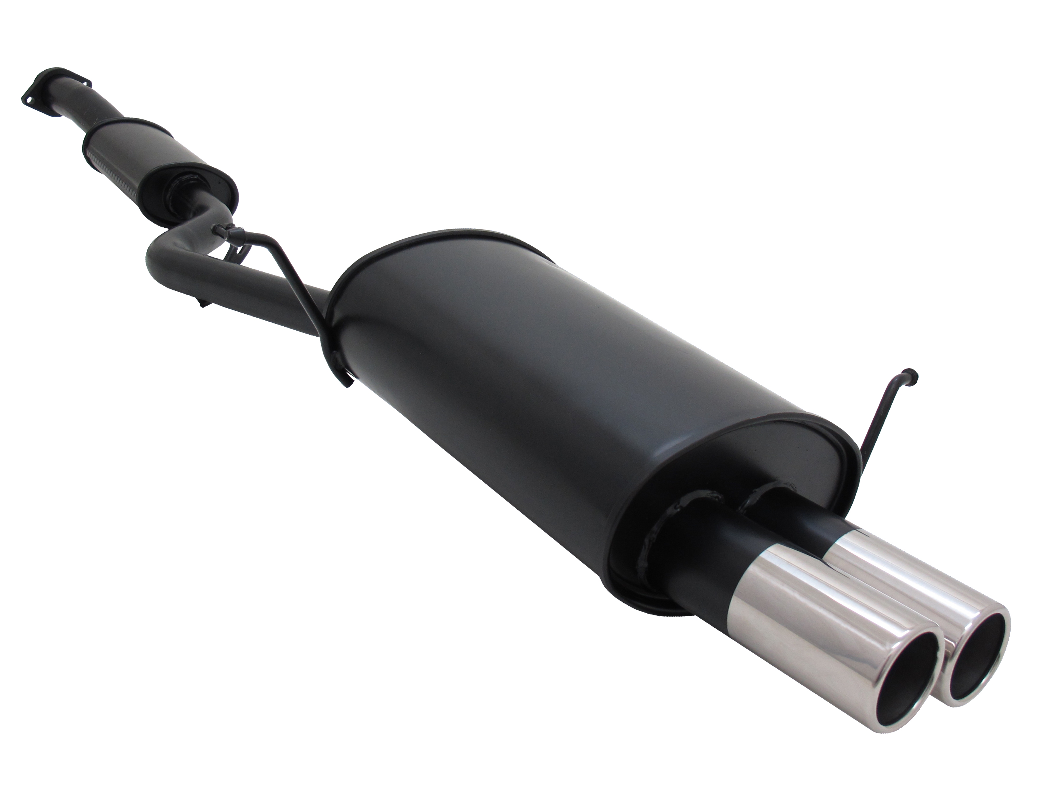 Sportauspuff für BMW 3er E36 316 318 2x76mm 3/B 3/C Limousine Touring ESD NOVUS